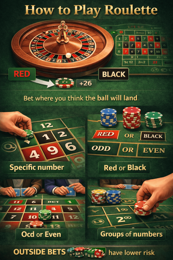 How to play roulette explained