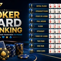poker card ranking